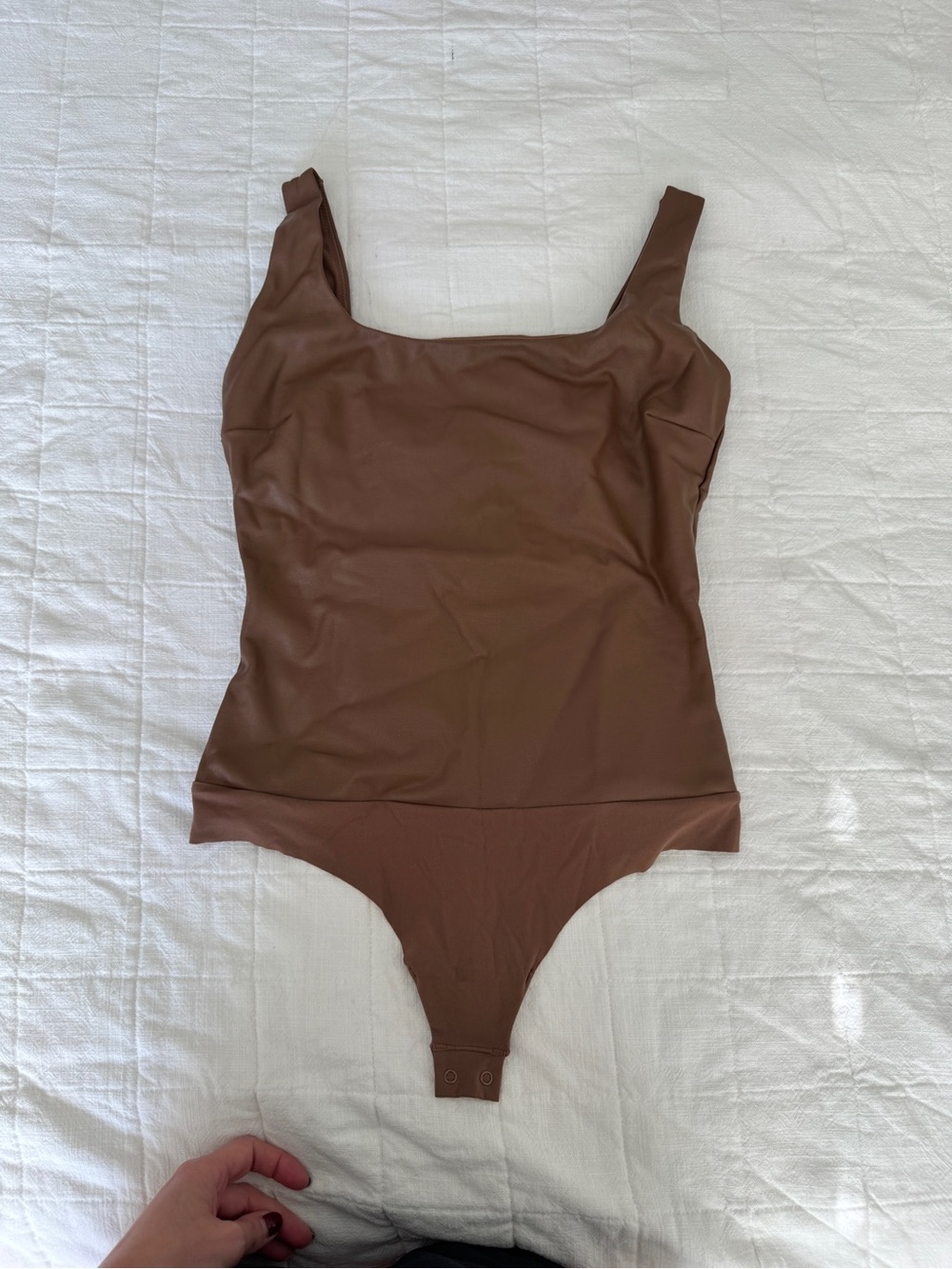 SKIMS never worn Brown One-Piece Bodysuit